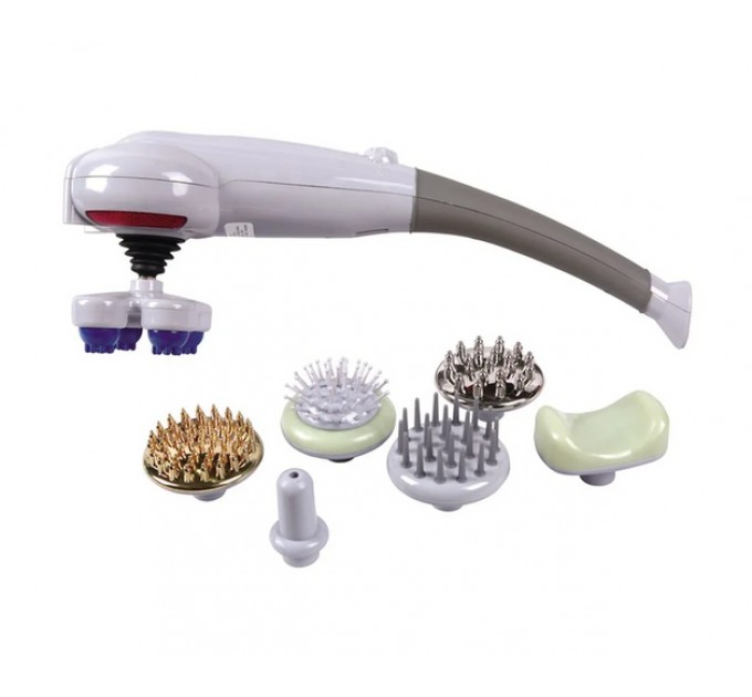 Ручний вібраційний масажер для тіла Magic Massager 8 в 1 Maxtop