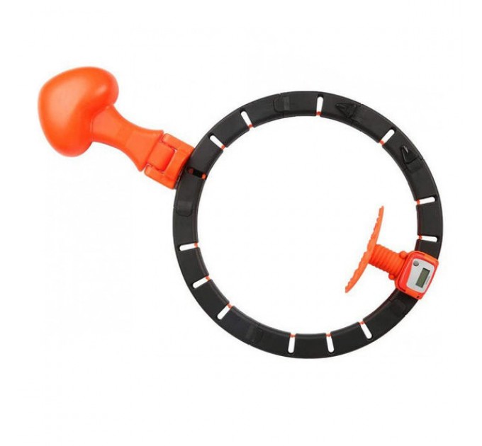 Обруч Intelligent Hula Hoop Black-orange