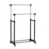 Телескопічна стійка, вішалка для одягу та взуття в гардеробну Double Pole Clothes Horse Mini