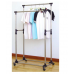 Телескопічна стійка, вішалка для одягу та взуття в гардеробну Double Pole Clothes Horse Mini