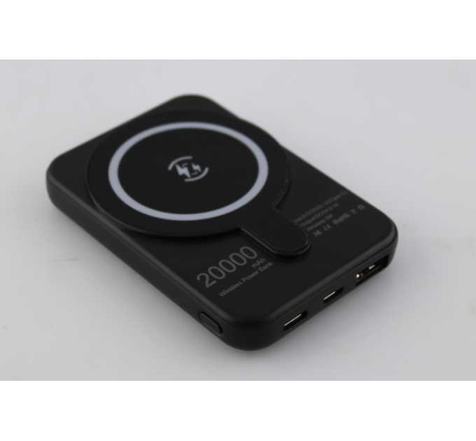 Моб. Зарядка POWER BANK магнітний з бездротовою зарядкою 5000mah 461