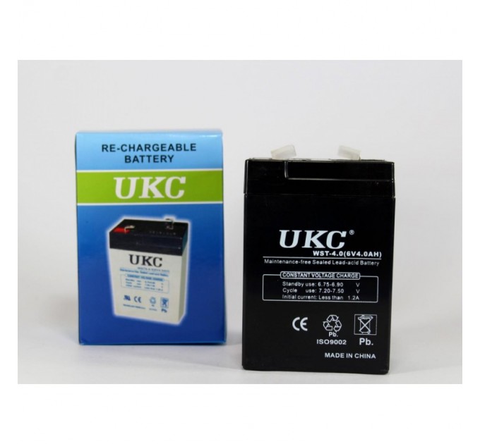 Акумуляторна батарея RB 640 6V 4A (UKC)