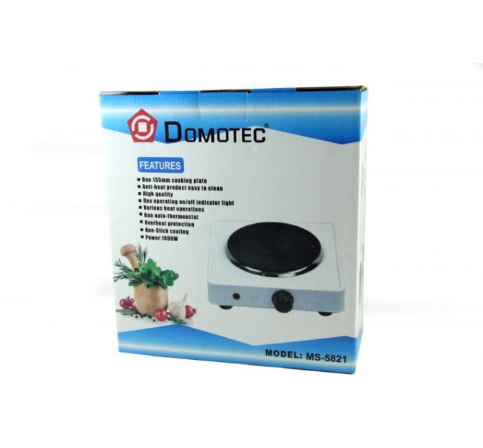 Електроплита Domotec MS 5821 диск (Настільна)