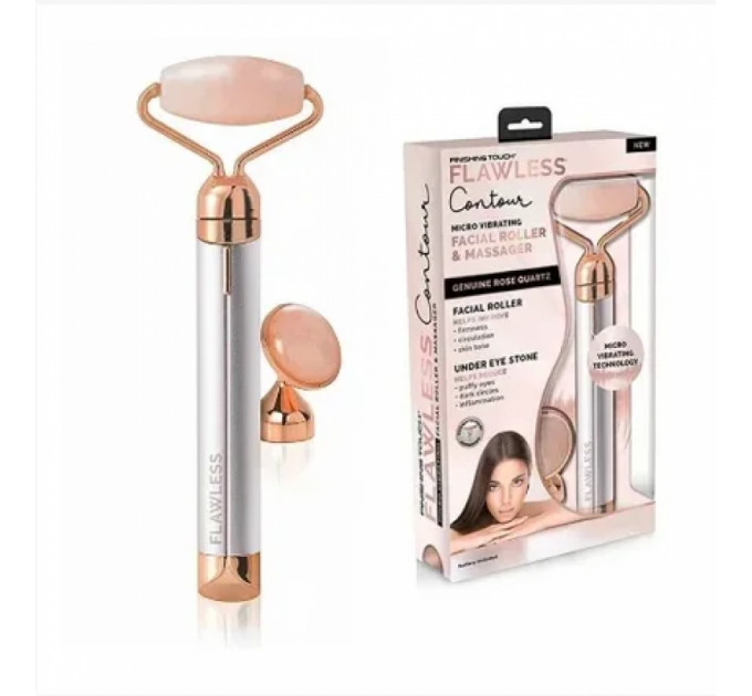 Ролик з масажером Flawlessl FACIAL ROLLER + MASSAGER