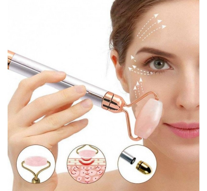 Ролик з масажером Flawlessl FACIAL ROLLER + MASSAGER