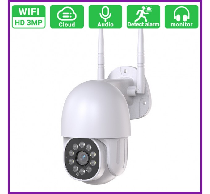 IP CAMERA  наружная   360 IP CAMERA 360° наружная Уличная поворотная IP камера NJ PRO 