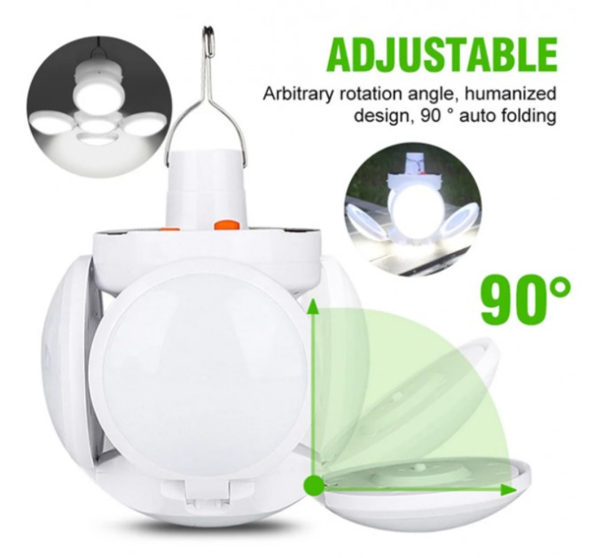 Лампа для аварійної зарядки на сонячній батареї Magic Cool Camping Light