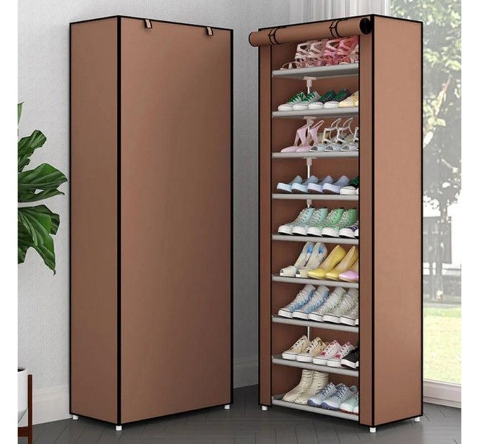 Тканинна шафа для зберігання взуття Shoe Cabinet 160х60х30 см