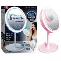 Дзеркало з підсвічуванням та вентилятором Beauty Breeze Mirror