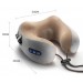 Масажна подушка для шиї з пам'яттю U-Shaped Upgrade Vibration Pillow