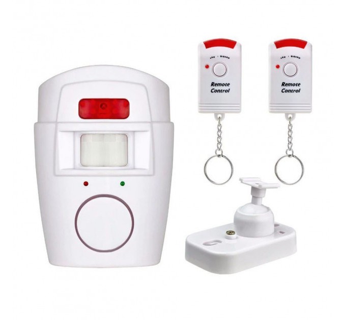 Сенсорна сигналізація з датчиком руху Sensor Alarm 105 2 пульта