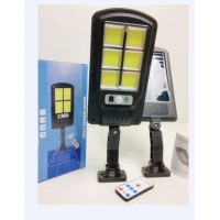Вуличний ліхтар на стовп із пультом на сонячних батареях Solar Light НА 10 ЛАМП