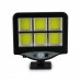 Ліхтар вуличний акумуляторний LED Solar Light BL BK128-6COB з пультом на сонячній батареї 2200mA.