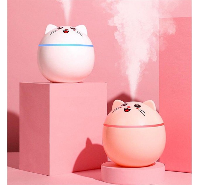 Зволожувач повітря Humidifier Кіт / Нічник