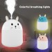 Зволожувач І НІЧНИК 2 В 1 HUMIDIFIERS RABBIT (КОТИК) | USB