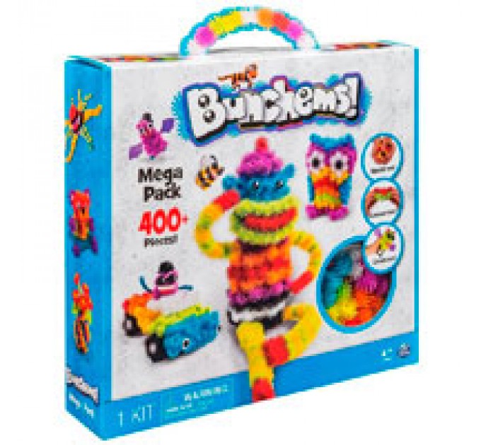Іграшка липучки Bunchems 400 шт [55] (24)