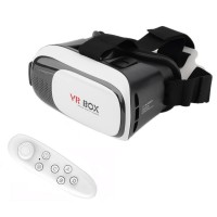Окуляри віртуальної реальності VR BOX з пультом (white) (50) Окуляри віртуальної реальності VR BOX з пультом (white) (50)