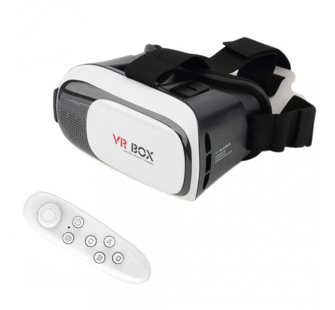 Окуляри віртуальної реальності VR BOX з пультом (white) (50)