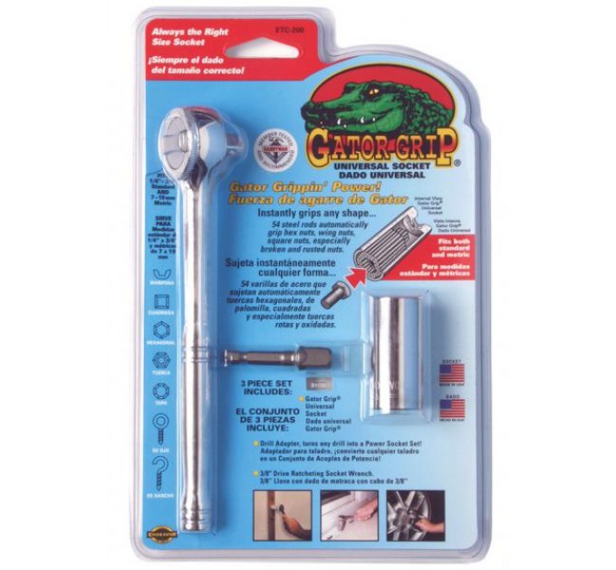 Ключ універсальний Gator Grip (WJ17) (W37) (36)