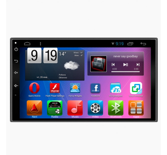 Автомобільна магнітола 2DIN Android New Look 