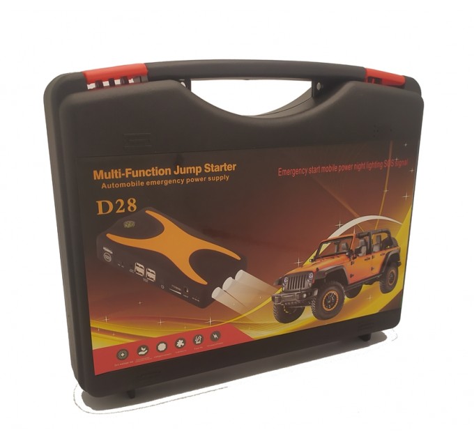 Пускозарядний пристрій JUMPSTARTER D28 (79800 mAh) (500/900A) (10)