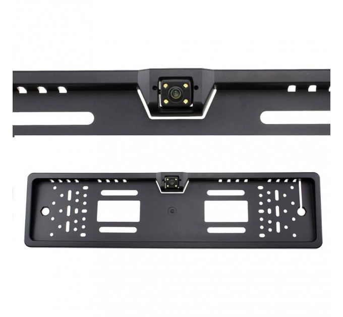 Камера заднього виду рамка 4LED Black