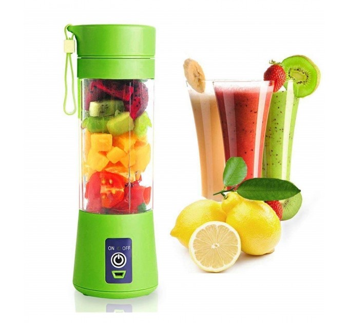 Блендер USB Juice Cup HM-03 (4 ножі)