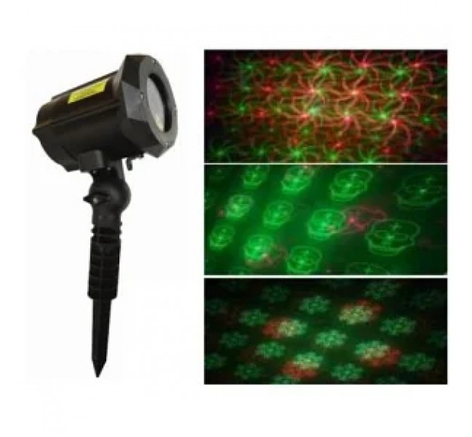 Лазерна установка вулична RD-7187 (2 Кольори) (6 рис.) XL-720 (30)
