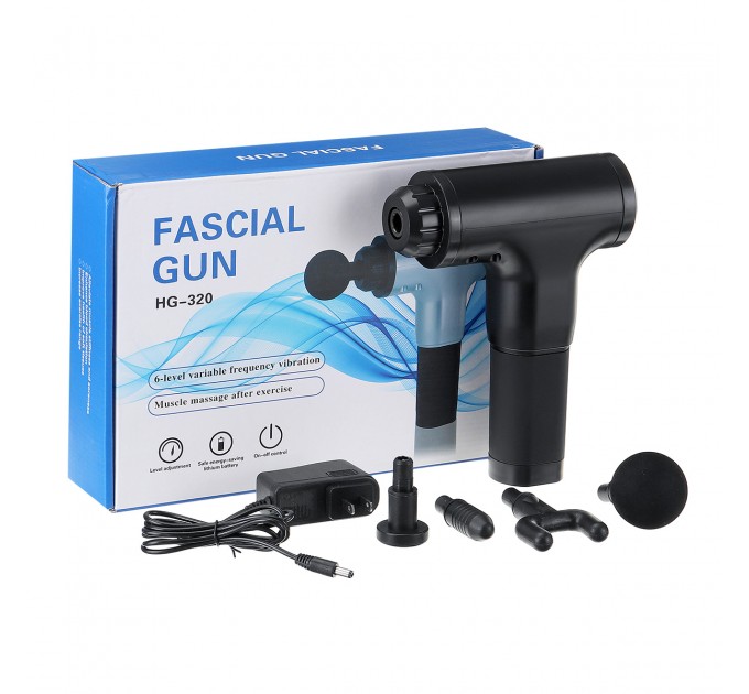 Масажер Fascial Gun HG-320 (W-07) (12)