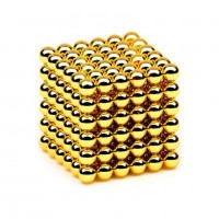 Нео куб Neo Cube 5мм золотий (100)