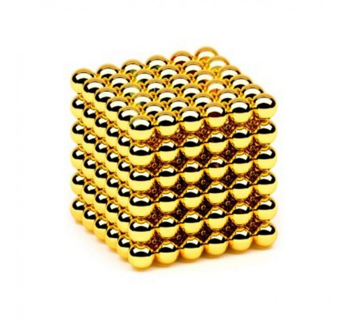 Нео куб Neo Cube 5мм золотий (100)