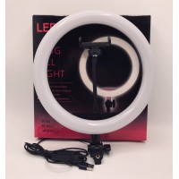 Кільцева LED лампа 2 (1 крепл.тел.) USB (26см) (30)