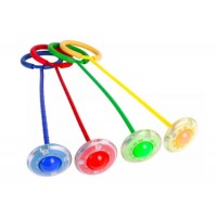 Скакалка на ногу (LED колесо та палиця) (Ring) (100)