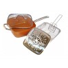 Сковорода універсальна Copper cook deep square pan (4)