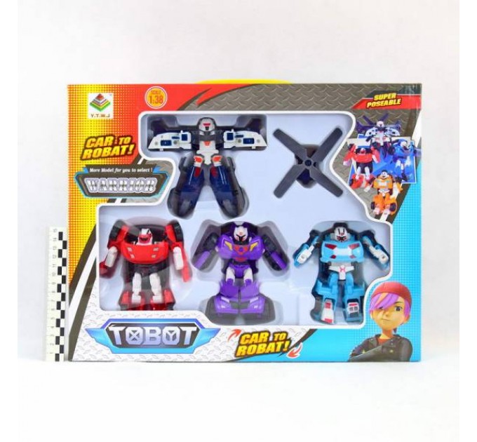 Набір трансформерів "Tobot" 4 шт 83168-TB4 (36)