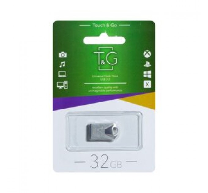 Флеш накопичувач USB 32GB T&G 106 (метал) (3.0)