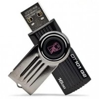 Флеш накопичувач USB 16Gb Kingston DT101 (Чорна)
