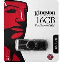 Флеш накопичувач USB 16Gb Kingston DT101 (Червона)