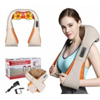 Масажер роликовий для всього тіла з підігрівом Shiatsu Massager of Neck Kneading Масажер роликовий для всього тіла з підігрівом Shiatsu Massager of Neck Kneading