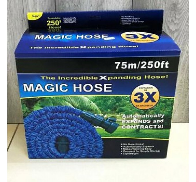 Шланг поливальний MAGIC HOSE, що розтягується, 75 м/250ft (20)