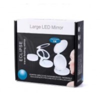 Дзеркало з LED підсвічуванням Large LED Mirror (складне, 5X) (W0-29) (36)
