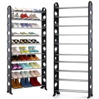 Полиця для взуття Shoe rack (10 полиць, 30 пар) (25Wх7.9"Dх60.6H) 8060 (6)