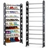 Полиця для взуття Shoe rack (10 полиць, 30 пар) (25Wх7.9"Dх60.6H) 8060 (6)
