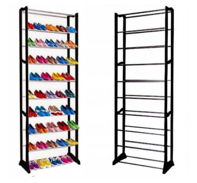 Полиця для взуття Amazing Shoe Rack (10 полиць, 30 пар) 8001 (12)