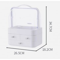 Органайзер для косметики 4 секції (білий) YM206-1 Three Drawers