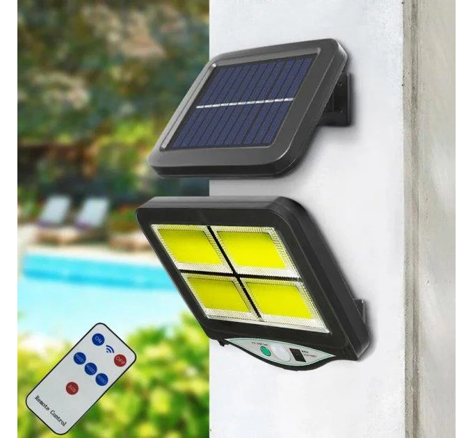 Вуличний ліхтар із датчиком руху Split Solar Wall Lamp на сонячній батареї