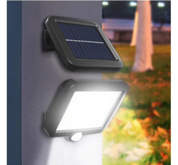 Вуличний ліхтар із датчиком руху Split Solar Wall Lamp на сонячній батареї