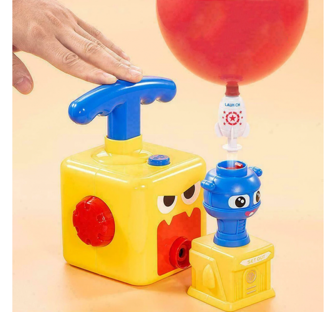 Inertia Balloon Powered Car Toys