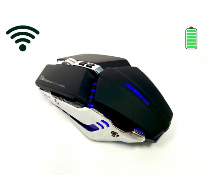 Миша бездротова ACETECH CH002 з акумулятором безшумна для підсвічування.