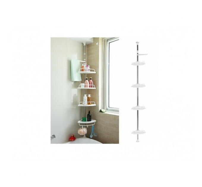Кутова полиця для ванної кімнати Multi Corner Shelf Original Стійка Стелаж
